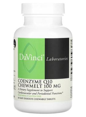 DaVinci Laboratories of Vermont,Coenzyme Q10 Chewmelt, 100 m
