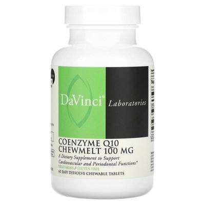 DaVinci Laboratories of Vermont,Coenzyme Q10 Chewmelt, 100 m