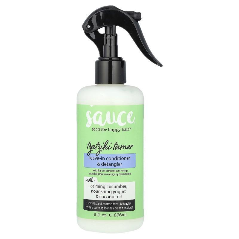Sauce Beauty,免洗护发素和顺发液，Tzatziki Tamer，8 液量盎司2