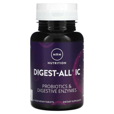 MRM Nutrition,Digest-All IC，60粒素食片