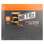 每条3.0盎司 美瑞克斯 85克 花生酱 9条 Protein Plus营养条