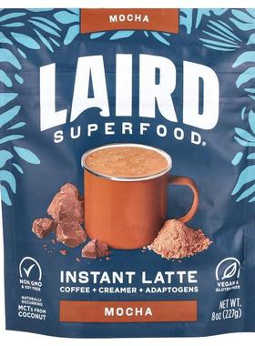 Laird Superfood,Instant Latte, Coffee + Creamer + Adaptogens