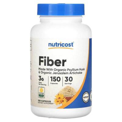 Nutricost,Fiber, 300 Capsules
