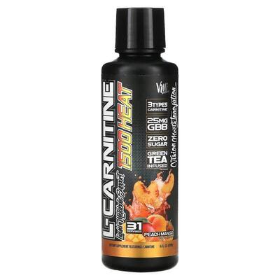 VMI Sports,L-Carnitine 1500 Heat，桃子芒果味，16 液量盎司（4