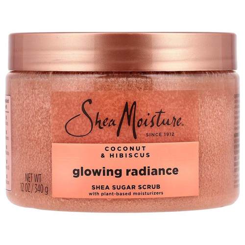 SheaMoisture,Glowing Radiance, Shea Sugar Scrub, Coconut &am