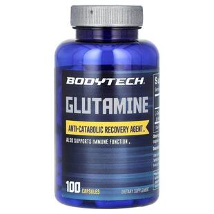 BodyTech,Glutamine, 100 Capsules