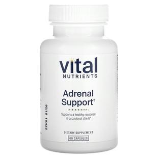 Vital Nutrients,Adrenal Support, 60 Capsules