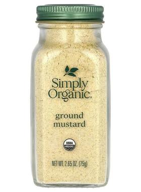 Simply Organic,Ground Mustard, 2.65 oz (75 g)
