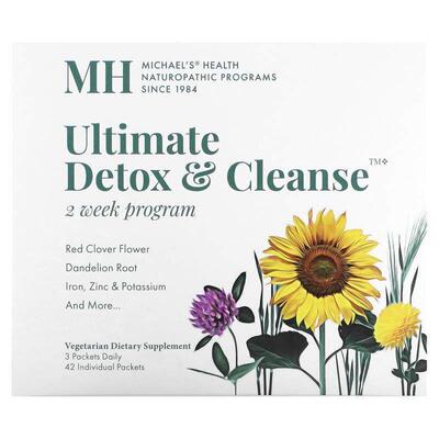 Michael's Naturopathic,Ultimate解除毒素清洁，42包