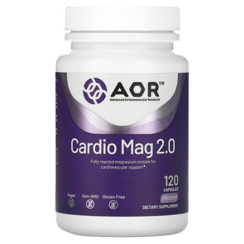 AOR,Cardio 镁2.0，120粒 - 实物图
