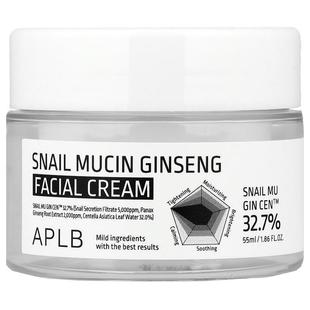 Ginseng 1.86 Cream Mucin Facial APLB Snail