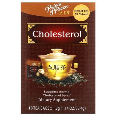 太子牌,Herbal Tea, Cholesterol, 18 Tea Bags, 1.14 oz (32.4 g