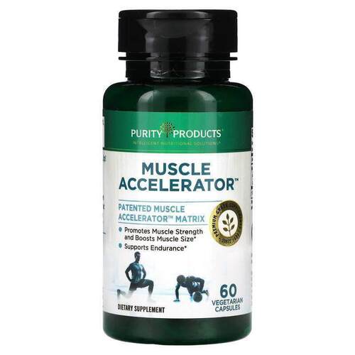 Purity Products,Muscle Accelerator, 60 Vegetarian Capsules