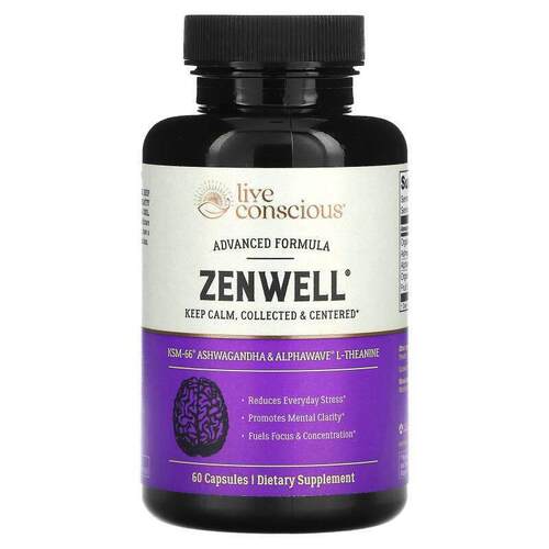 Live Conscious,Zenwell, 60 Capsules