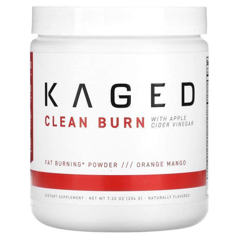 Kaged,含苹果醋的 Clean Burn，橙子芒果味，7.2 盎司（204 克）