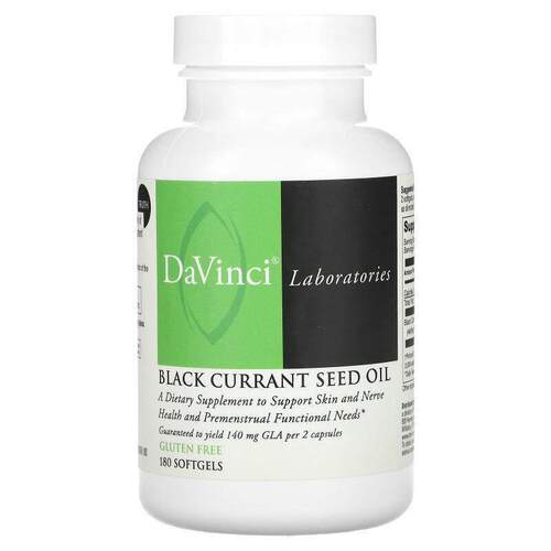 DaVinci Laboratories of Vermont,Black Currant Seed Oil, 70 m