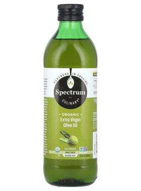 Spectrum Culinary,Organic Extra Virgin Olive Oil, Cold Extra
