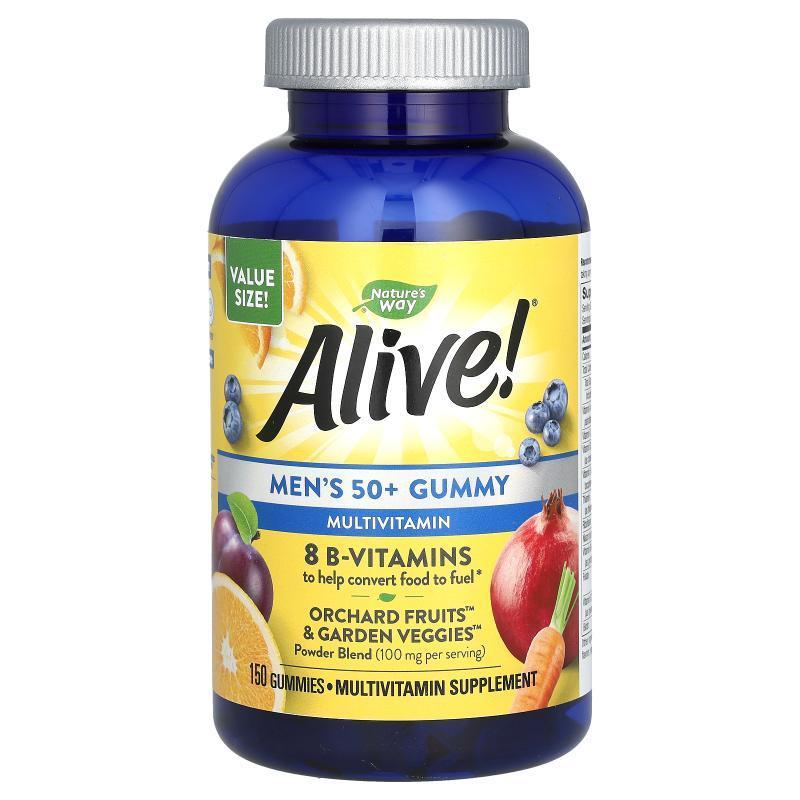 Nature's Way Alive50岁以上男性维生素软糖