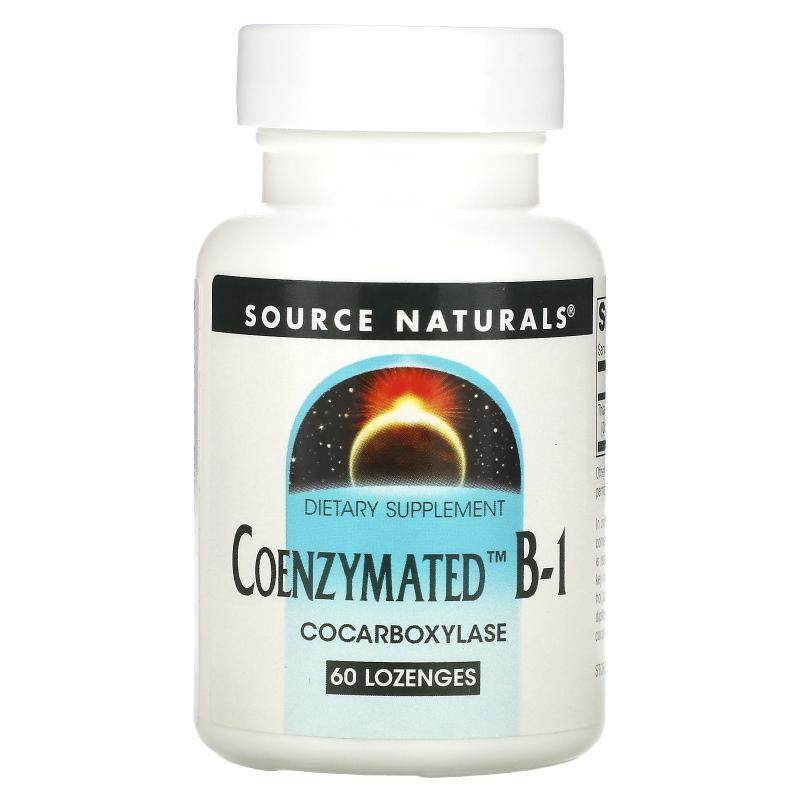 Source Naturals 维生素B1含片帮助新陈代谢