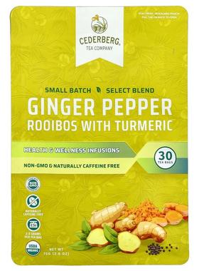 Cederberg Tea Co,Ginger Pepper Rooibos with Turmeric