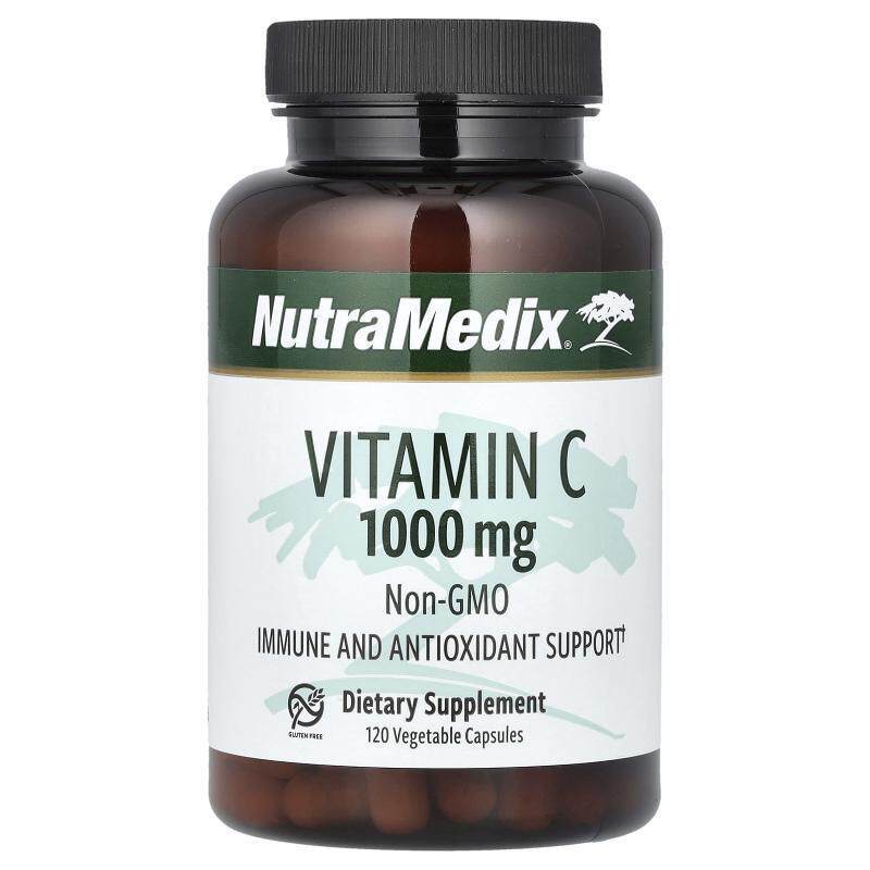 NutraMedix,维生素 C，1,000 微克，120 粒素食胶囊
