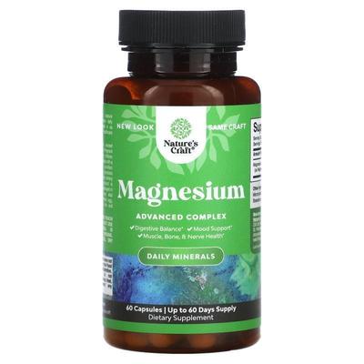 Natures Craft,Magnesium, Advanced Complex, 60 Capsules