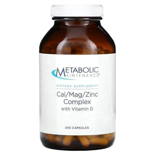 Metabolic Maintenance,钙、镁、锌复合维生素D胶囊