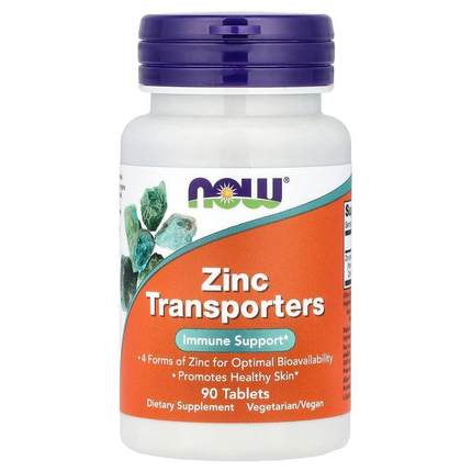 诺奥,Zinc Transporters, 90 Tablets (22 mg per Tablet)