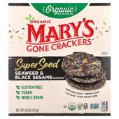 Super Mary Seed Crackers Organic Gone