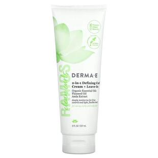 DERMA E,Ramos Clean Curls, 2-In-1 Defining Curl Cream + Leav