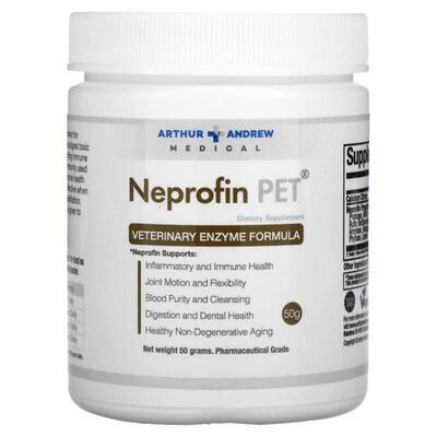 Arthur Andrew Medical,Neprofin Pet，兽医酶配方，50 克