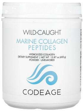Codeage,野外捕获海洋胶原蛋白肽粉，水解胶原蛋白，原味