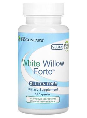 Nutra BioGenesis,White Willow Forte, 30 Capsules