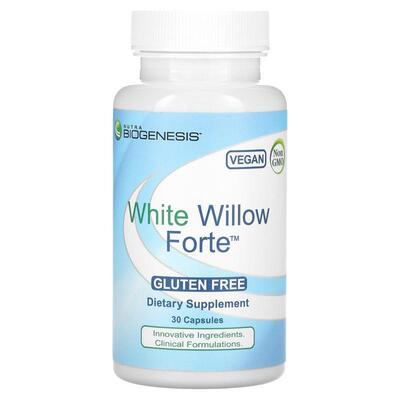 Nutra BioGenesis,White Willow Forte, 30 Capsules