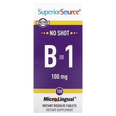 Superior Source,B-1，100 毫克，100 片速溶片