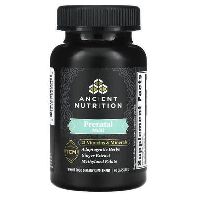 Dr. Axe / Ancient Nutrition,Ancient Multi，产前，90 粒胶囊