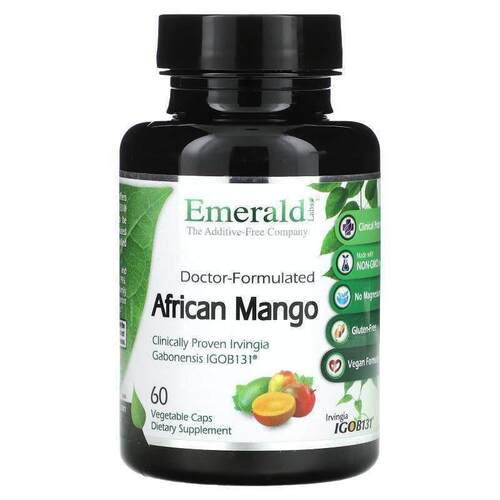 Emerald Laboratories,African Mango, 60 Vegetable Caps