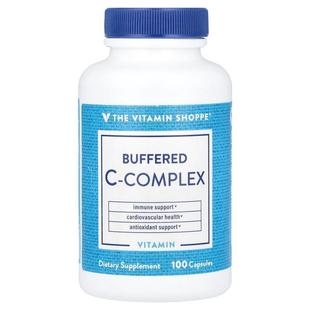 The Vitamin Shoppe,缓冲 C-Complex，100 粒胶囊
