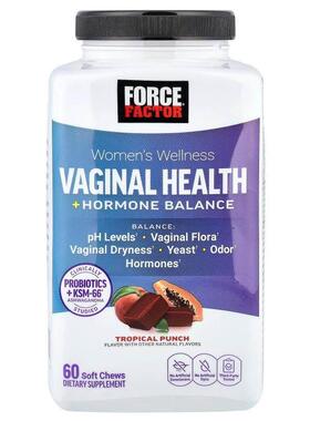 Force Factor,Women's Wellness, Vaginal Health + Hormone Bala