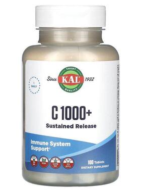 KAL,C 1000+ 缓释，100 片