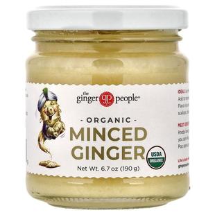 Organic Minced Ginger 190 People The 6.7