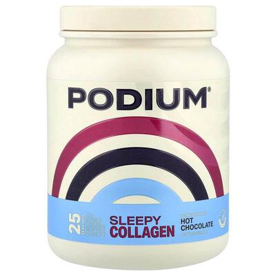 Podium Nutrition,Sleepy Collagen, Hot Chocolate, 1.39 lb (63