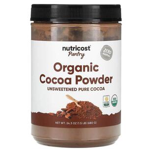 Nutricost,Pantry, Organic Cocoa Powder, Unsweetened