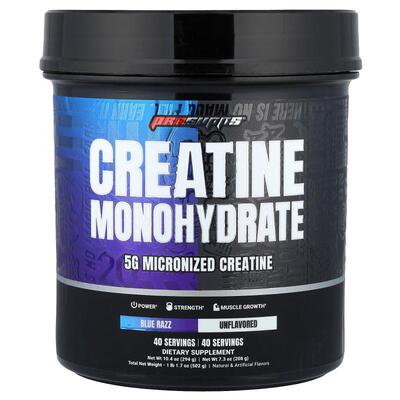 ProSupps,Creatine Monohydrate, Blue Razz & Unflavored, 1 lb
