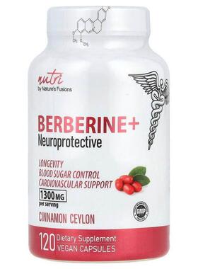 Nature's Fusions,Nutri，小檗碱+，锡兰肉桂味