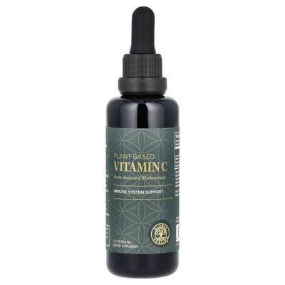 Global Healing,Plant-Based Vitamin C, 2 fl oz (59.2 ml)