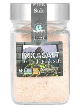 Natierra,InkaSalt, Fair Trade Pink Salt, Fine