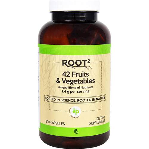 Vitacost,42 Fruits & Vegetables‡, 1.4 g per serving, 300 Cap