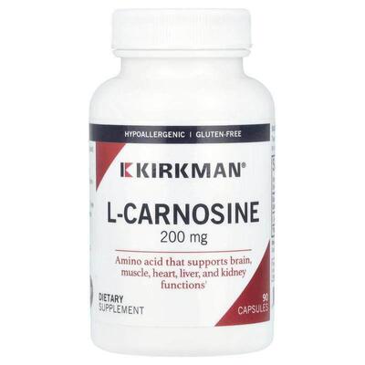 Kirkman Labs,L-肌肽，200 毫克，90 粒胶囊