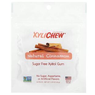 XyliDENT,Xylichew, Natural Spearmint, 50 Pieces
